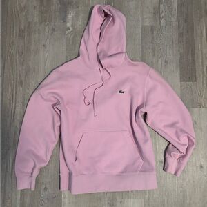 Lacoste Light Pink Hoodie Sweater